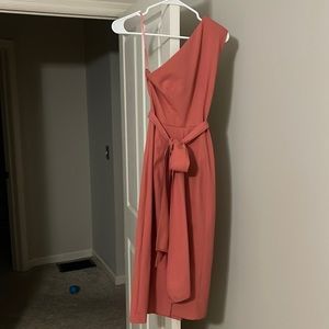 New York & company one shoulder dress!